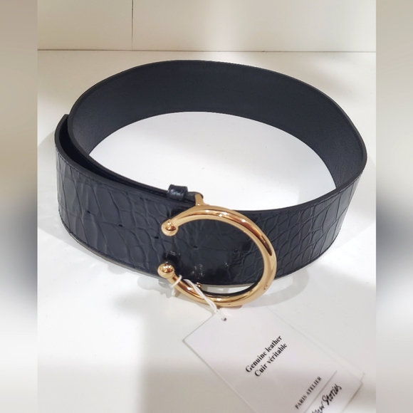 & Other Stories Leather Belt - Picture 2 of 4